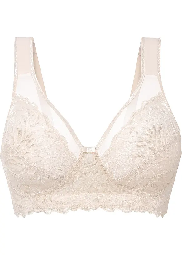 Softer Minimizer BH ohne Bügel in beige von vorne - bonprix