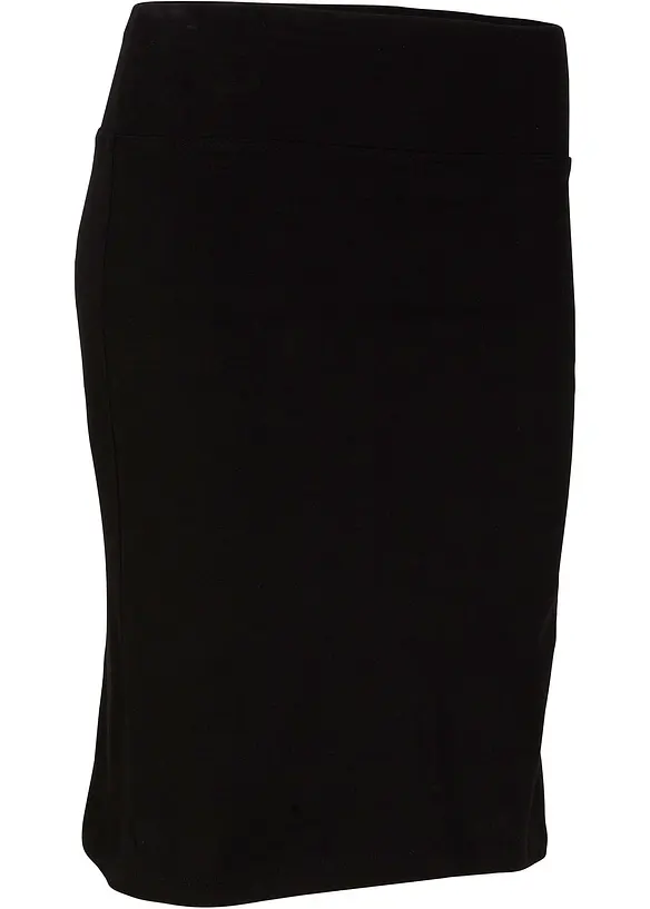 Jersey-Rock mit Radlerhose in schwarz von vorne - bonprix Jersey-Rock mit Radlerhose in schwarz von vorne - bonprix