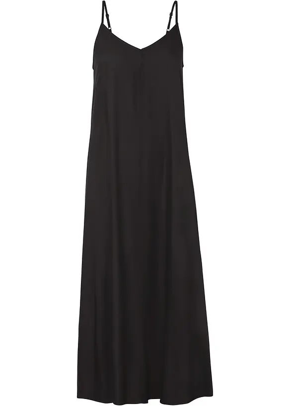 Kleid in schwarz von vorne - bonprix Kleid in schwarz von vorne - bonprix