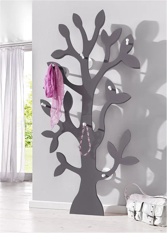 Garderobe im Baum Design in grau (Ambiente) - bonprix
