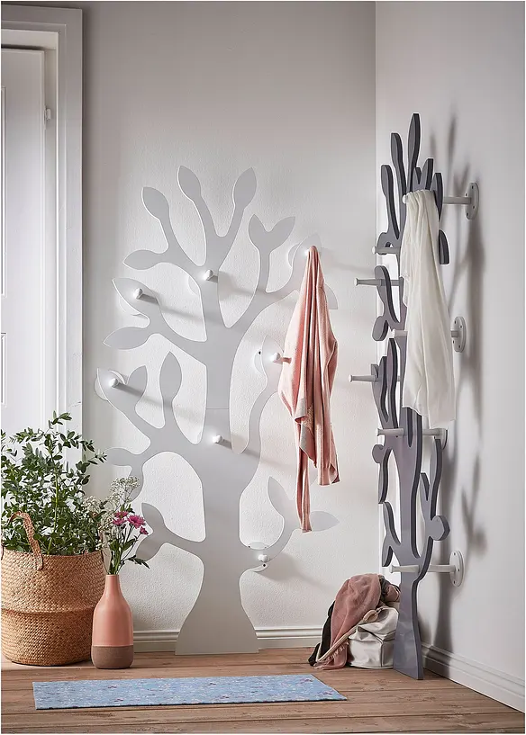 Garderobe im Baum Design in grau (Ambiente) - bonprix