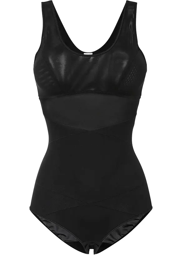 Shape Body mit starker Formkraft in schwarz von vorne - bonprix