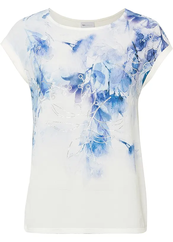 Shirtbluse in weiß von vorne - bonprix Shirtbluse in weiß von vorne - bonprix