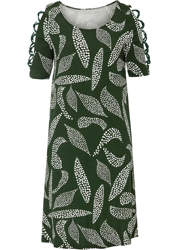 Stilvolle Cold Shoulder Kleid Bilder