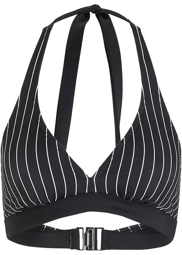 Yonique Neckholder Bikini Oberteil – Vintage Design Mit Push-up, Verstellbaren Trägern Und Tiefem Ausschnitt
