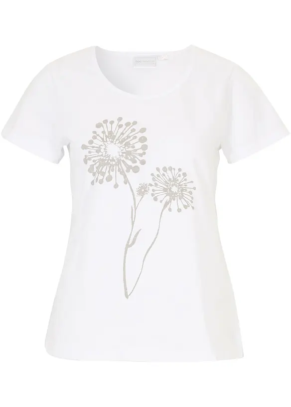 T-Shirt in weiß von vorne - bonprix T-Shirt in weiß von vorne - bonprix