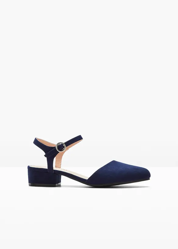 Sling Pumps in blau - bonprix