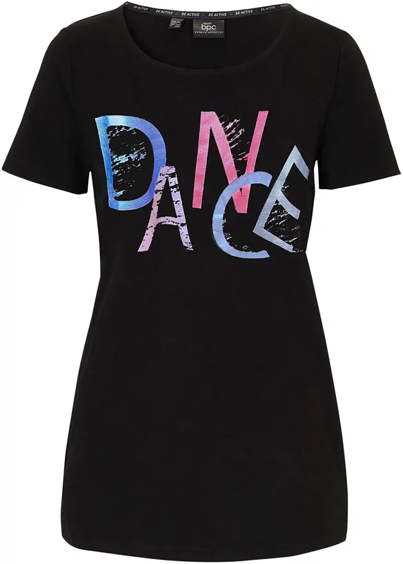 T-Shirt mit Retro-Print in schwarz - bonprix T-Shirt mit Retro-Print in schwarz - bonprix