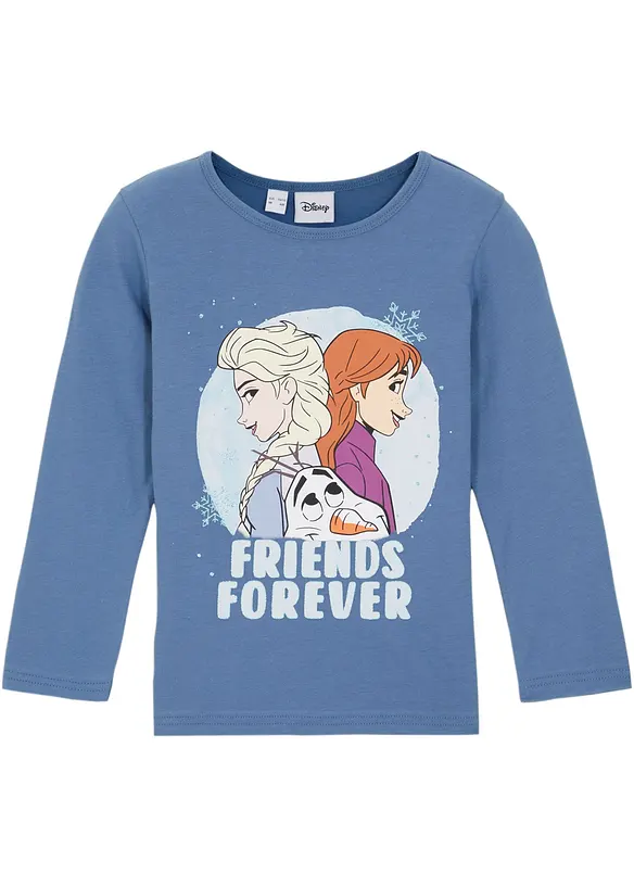 Top Model Mädchen Langarmshirt Mit Jill – Blau, Größe 164 (ca. 14 Jahre)