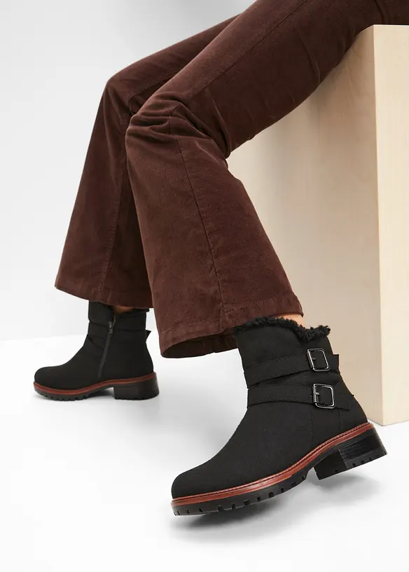 Boots in schwarz - bonprix