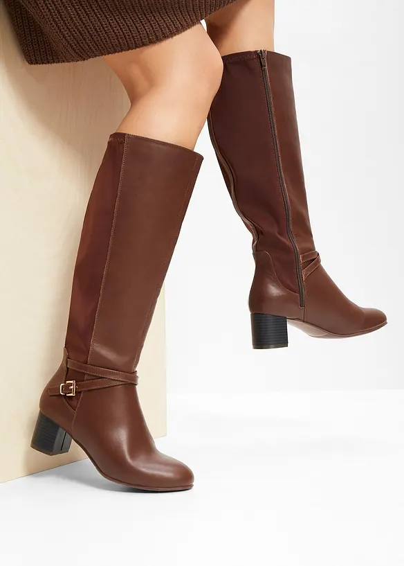 Stiefel in braun - bonprix