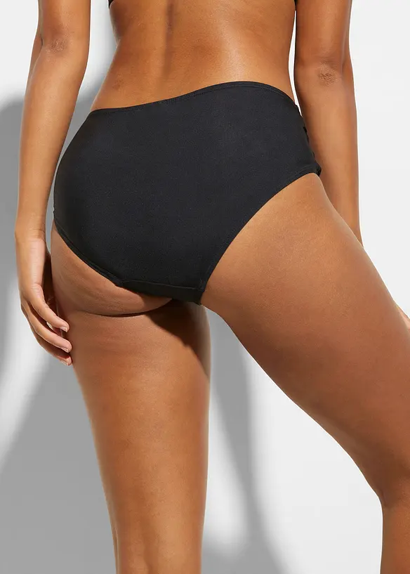 Light Shape-Bikinihose in schwarz von hinten - bonprix