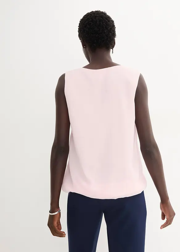 Blusentop in rosa von hinten (im Anschnitt) - bonprix Blusentop in rosa von hinten (im Anschnitt) - bonprix