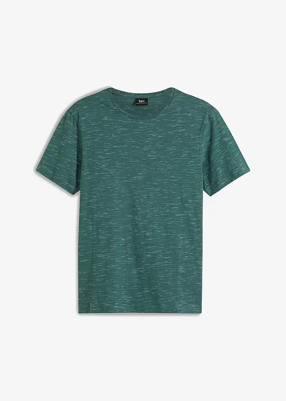 T-Shirt in Regular Fit in grün von vorne - bonprix