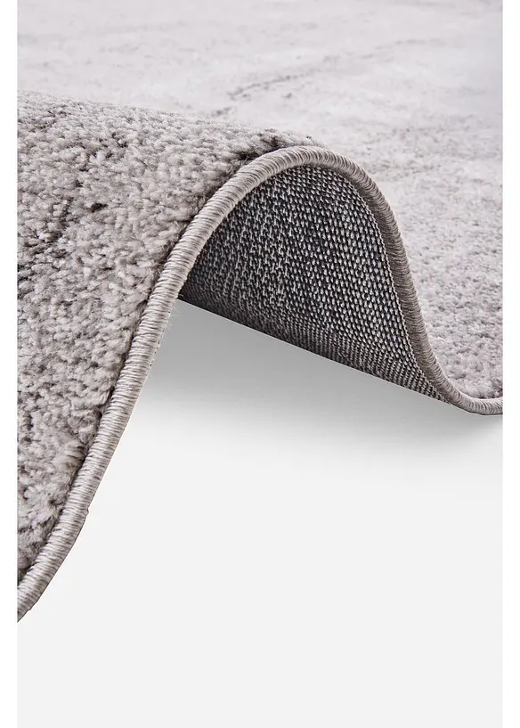 Teppich mit Marmoroptik in grau (Detailaufnahme) - bonprix
