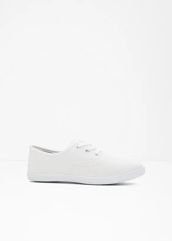 Sneaker in weiß - bonprix