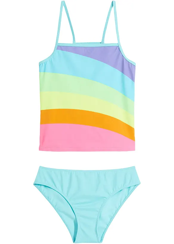 Merry Style Mädchen Tankini MSVRKind4 - UV-Schutz 50+ Badeanzug Aus Italienischem Material