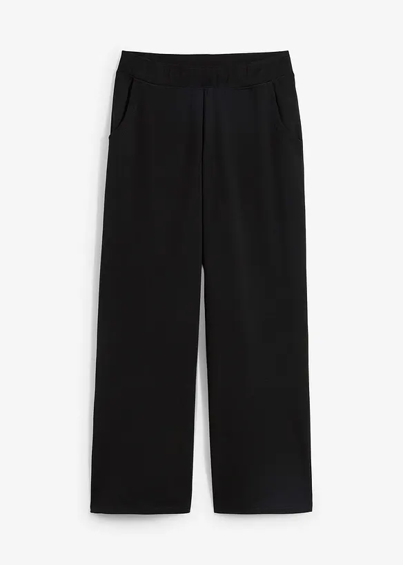 Punto di Roma Hose mit Bequembund in schwarz von vorne - bonprix