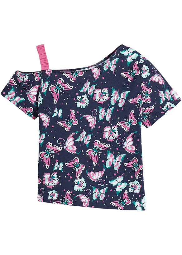 Mädchen T-Shirt Mit Süßem Print - Kurzarm Shirt Für Sommer & Freizeit