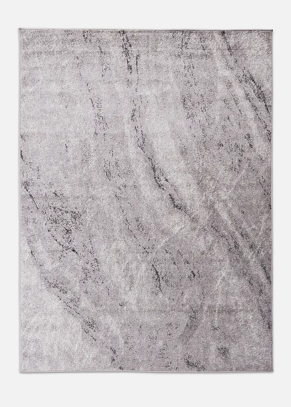 Teppich mit Marmoroptik in grau - bpc living bonprix collection