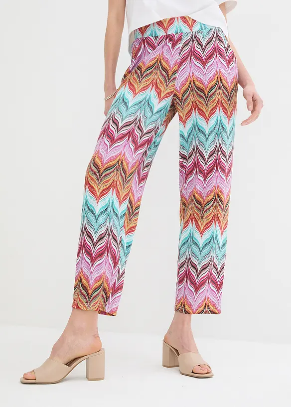 Jersey-Hose in bunt von vorne - bonprix