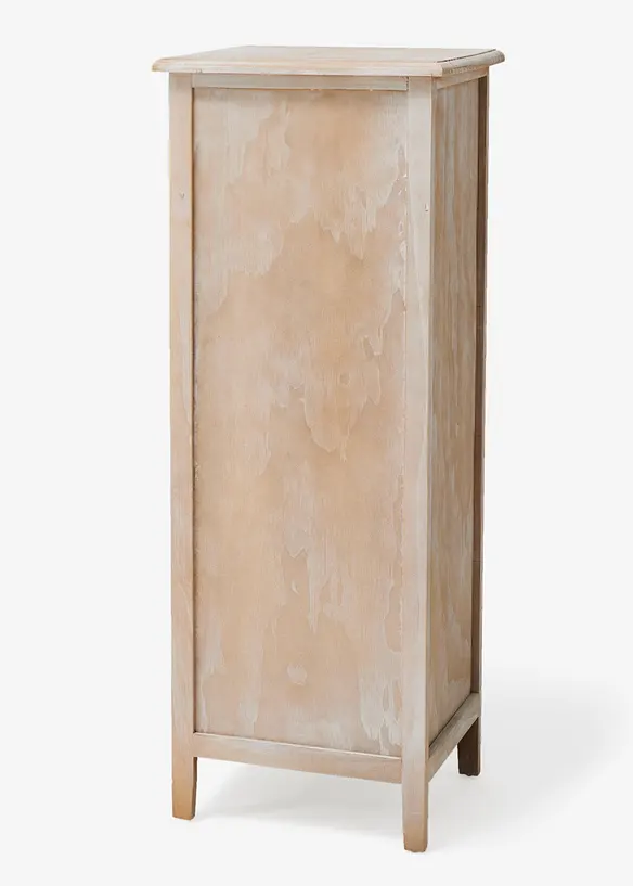 Kommode mit 5 Schubladen in beige von hinten - bonprix