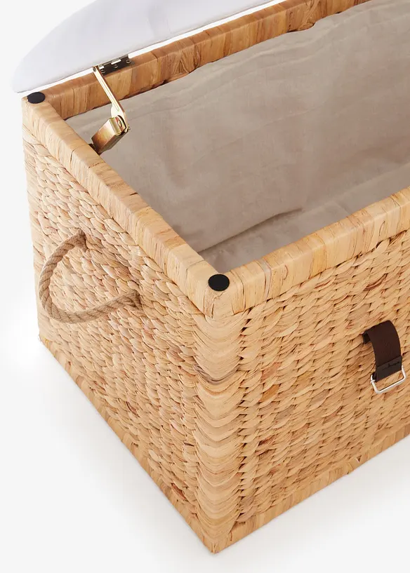Sitztruhe in beige (Detailaufnahme) - bonprix