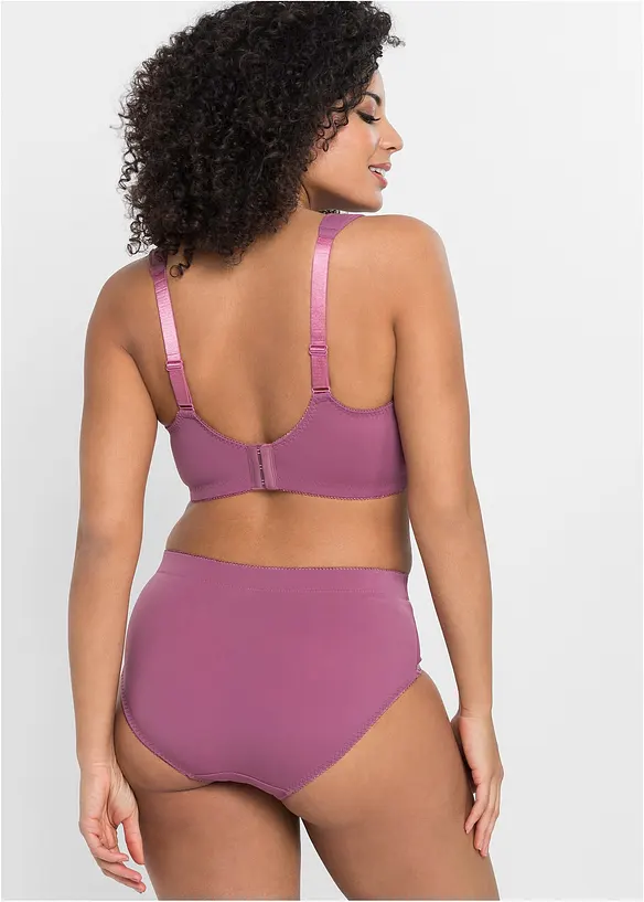 Formslip (2er-Pack) in lila von hinten (Totalaufnahme) - bonprix