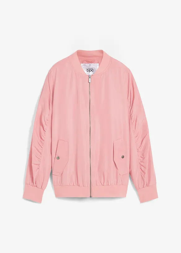 Blouson in rosa von vorne - bonprix