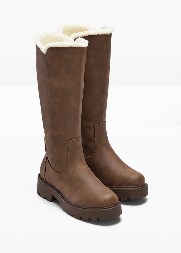 Stiefel in braun - bonprix