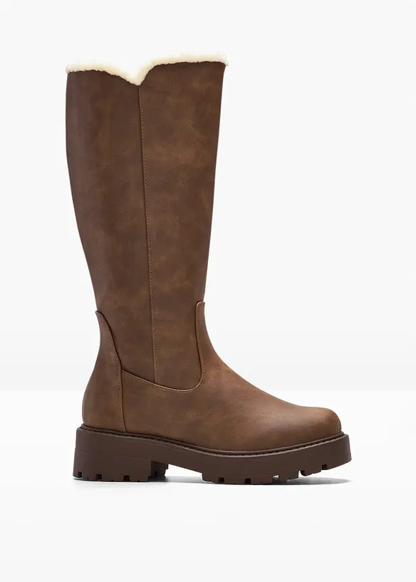 Stiefel in braun von vorne - bonprix