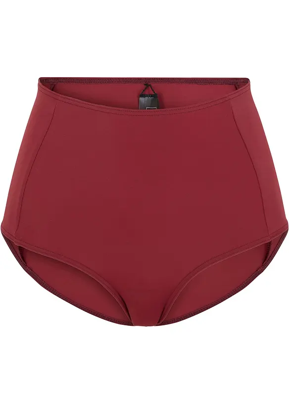 Damen Bikinihose Hoch Tailliert Mit Rüschen – Stylisher Bauchweg-Bikini