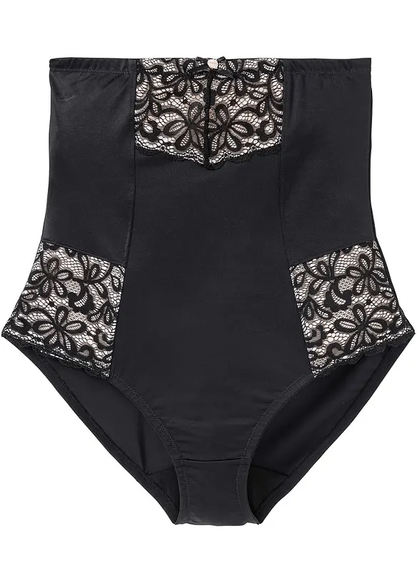 Formender Strong Highwaist Shape Slip in schwarz von vorne - bonprix