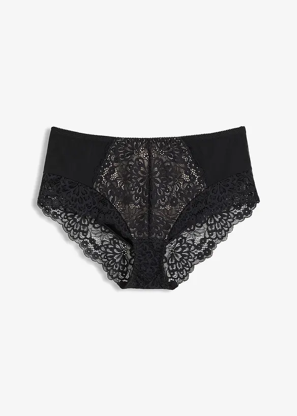 Maxipanty in schwarz von vorne - bonprix