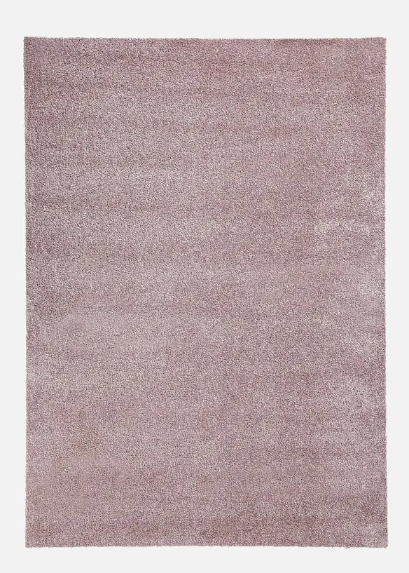 Waschbarer Teppich mit weichem Flor in rosa - bonprix