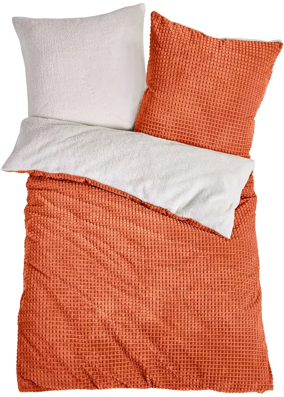 Bettwäsche Cashmere Touch in orange - bonprix