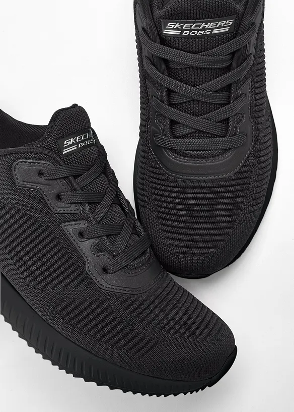 Skechers Sneaker mit Memory Foam in schwarz (Detailaufnahme) - Skechers
