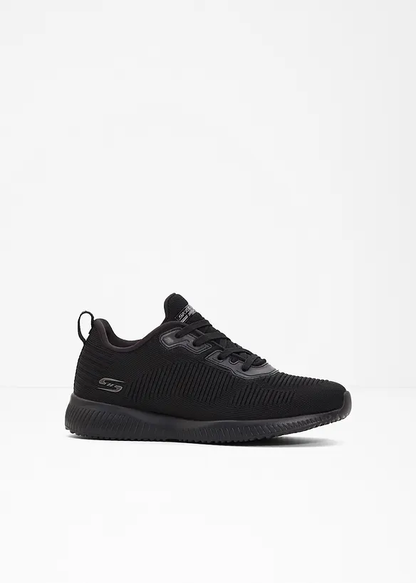 Skechers Sneaker mit Memory Foam in schwarz von vorne - Skechers