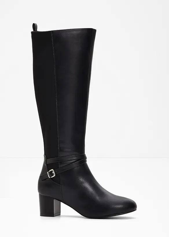Stiefel in schwarz - bonprix