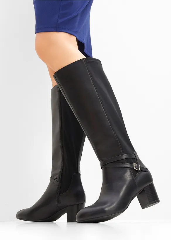 Stiefel in schwarz - bonprix