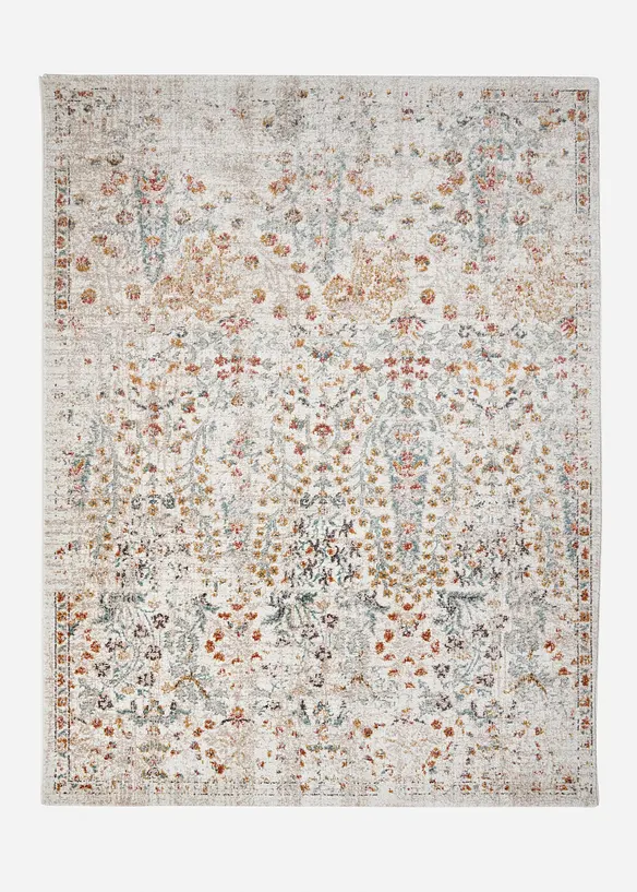 Teppich mit moderner Musterung in beige von vorne - bonprix