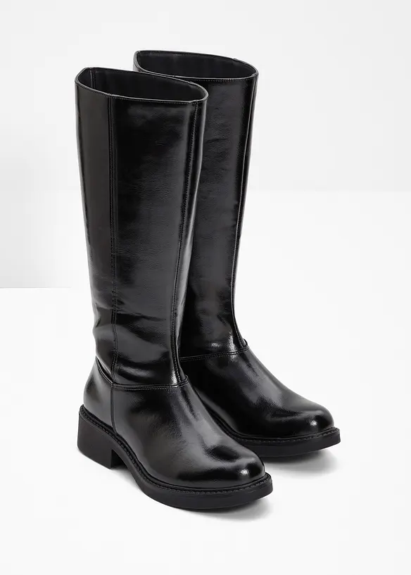 Stiefel in schwarz - bonprix