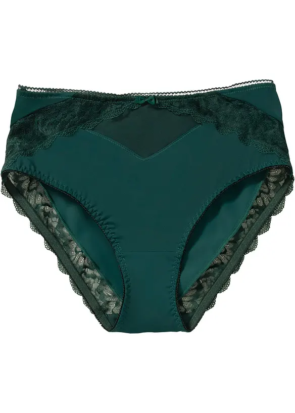 Maxislip in grün von vorne - bonprix