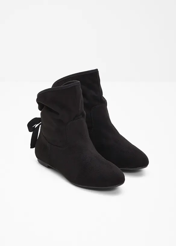Boots mit Schleife in schwarz - bonprix
