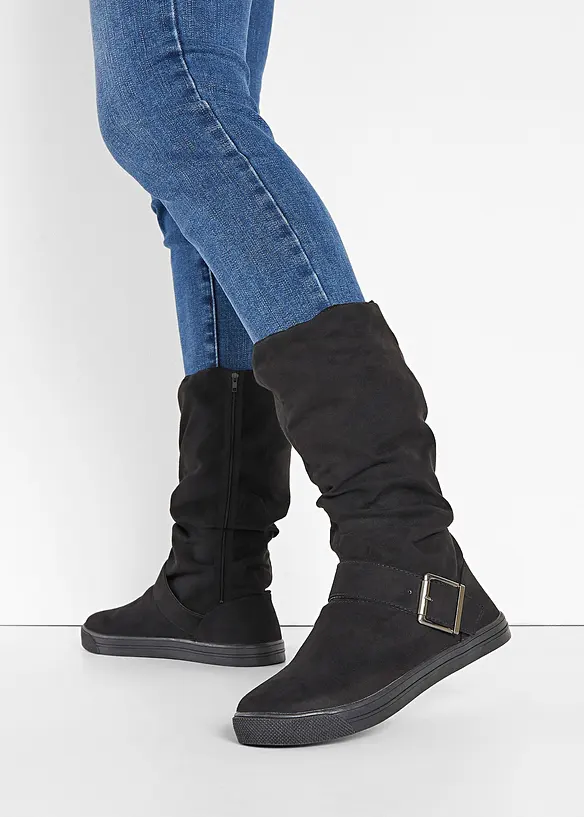 Winter Stiefel in schwarz - bonprix
