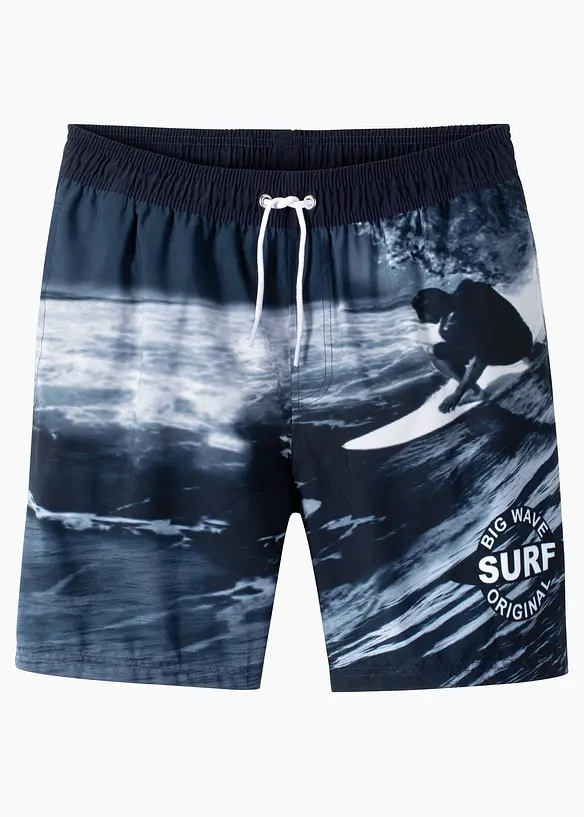 Badeshorts in blau - bonprix