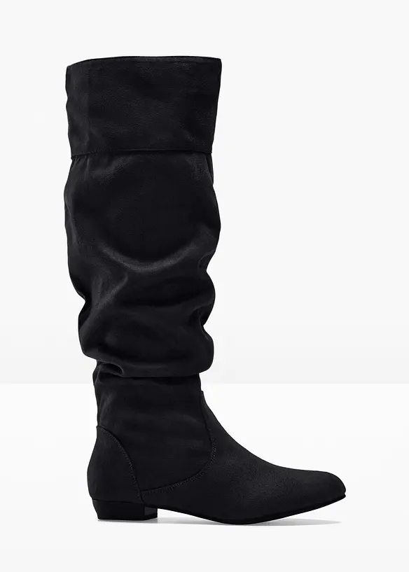 Stiefel in schwarz von vorne - bonprix
