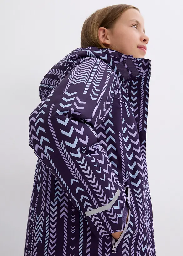 Mädchen Skijacke in lila (Detailaufnahme) - bonprix