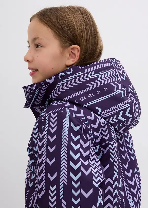 Mädchen Skijacke in lila (Detailaufnahme) - bonprix