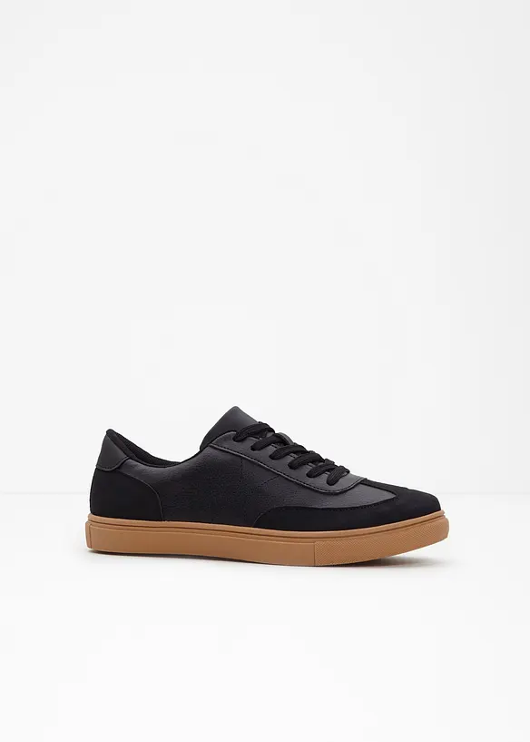 Sneaker im Retrolook in schwarz - bonprix